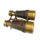 Binocular de cuero y latón BB016